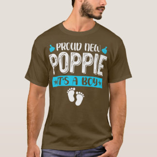 Camiseta Família legal Novo Papa Orgulhoso É um Menino Gêne