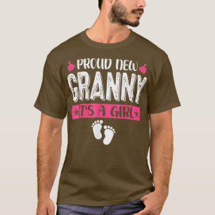 Camiseta Família legal Vovó Nova Vovó Orgulhosa É uma Garot