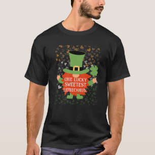 Camiseta Família Lucky Gnomo, Dia de São Patrício Engraçado