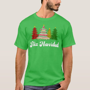 Camiseta Família Matando Feliz Navidad Espanhola Meican Chr