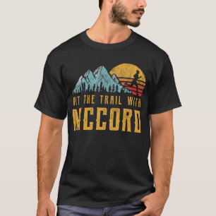 Camiseta Família MCCORD em execução - Acerta a trilha com M