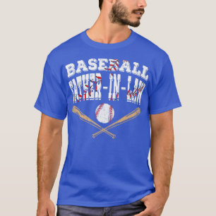 Camiseta Família Mens Baseball PadreInLaw Baseball Lover Fa