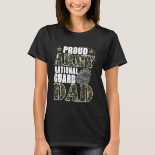 Camiseta Família Militar Guarda Nacional Camo, Pai do Exérc