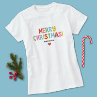 Família Moderna Colorida Feliz de Natal