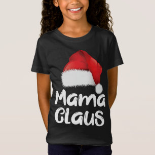 Camiseta Família Natal Mama Claus Matando Papai Noel Hat