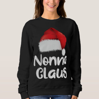 Camiseta Família Natal Nonna Claus Correspondendo Papai Noe