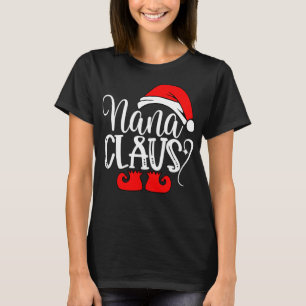 Camiseta Família Natal Oferece Papais noeis Engraçados Nann