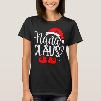 Camiseta Família Natal Oferece Papais noeis Engraçados Nann