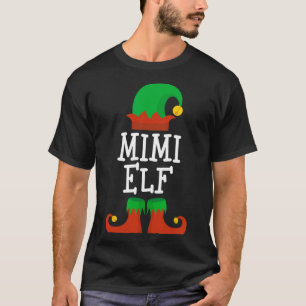 Camiseta Família O Mimi Elf Matando O Natal Pj Pajama X