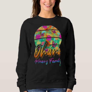 Camiseta Família Ohana Havaiana