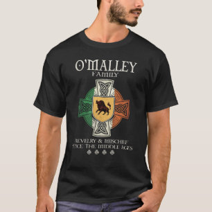 Camiseta Família O'Malley Irlanda Sobrenome O'Malley