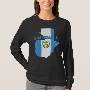 Camiseta Família Orgulhosa e Bandeira Patriótica do País Gu