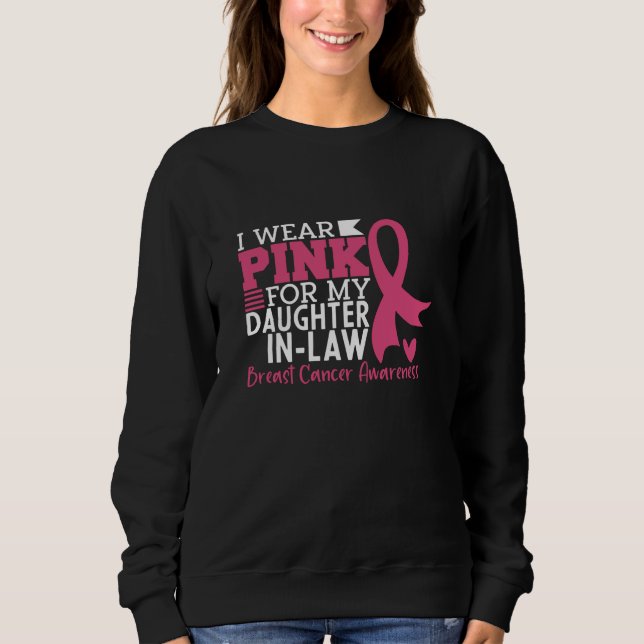 Camiseta Família Orgulhosa Suporta Cancer da mama de cunho (Frente)