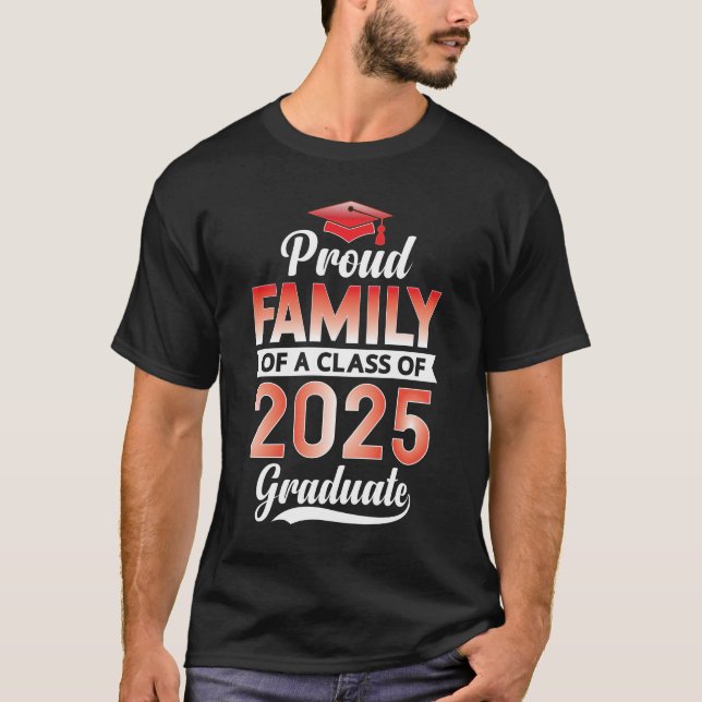 Camiseta Família Ortoada de Graduação de mais velho de um F (Frente)