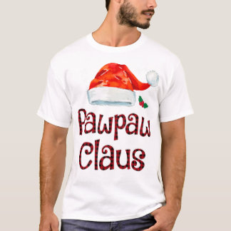 Camiseta Família Pawpaw Claus Tee Christmas Pajama