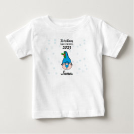 Camiseta Família Personalizada Baby Boy Gnomo