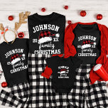 Camiseta Família Personalizada de Correspondência Personali<br><div class="desc">Aproveite o espírito de feriado no máximo conforto com a nossa "Camiseta Tripla-Blend da Família Personalizada de Xadrez de Buffalo". Concebidos para encontros acolhedores e diversão festiva, estas camisas de Natal familiares coincidentes são perfeitas para criar memórias de férias inesquecíveis. Quer você esteja capturando o momento em uma fotografia da...</div>