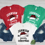 Camiseta Família Personalizada de Correspondência Personali<br><div class="desc">Coloque sua família no espírito de feriado com nossa "Xadrez Personalizada de Buffalo Codificação Personalizada da Família Tripla-Blend Shirt". Estas camisas de Natal de família combinando são perfeitas para reunir todos em estilo festivo, quer você esteja planejando uma manhã de Natal confortável, uma fotografia de família de férias, ou apenas...</div>