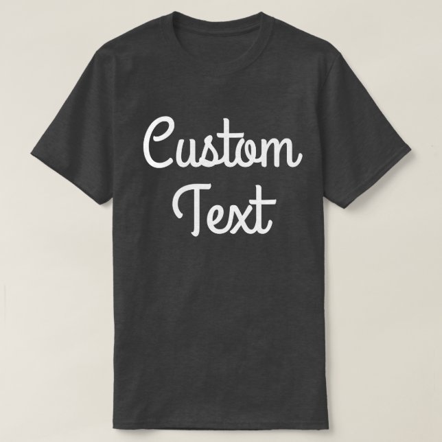 Camiseta Família Personalizada De Natal Para Homens (Frente do Design)