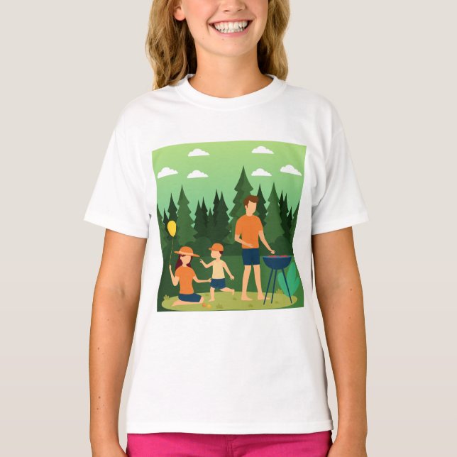CAMISETA FAMÍLIA PICNIC (Frente)