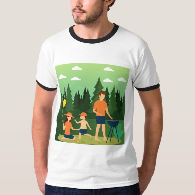 CAMISETA FAMÍLIA PICNIC (Frente)