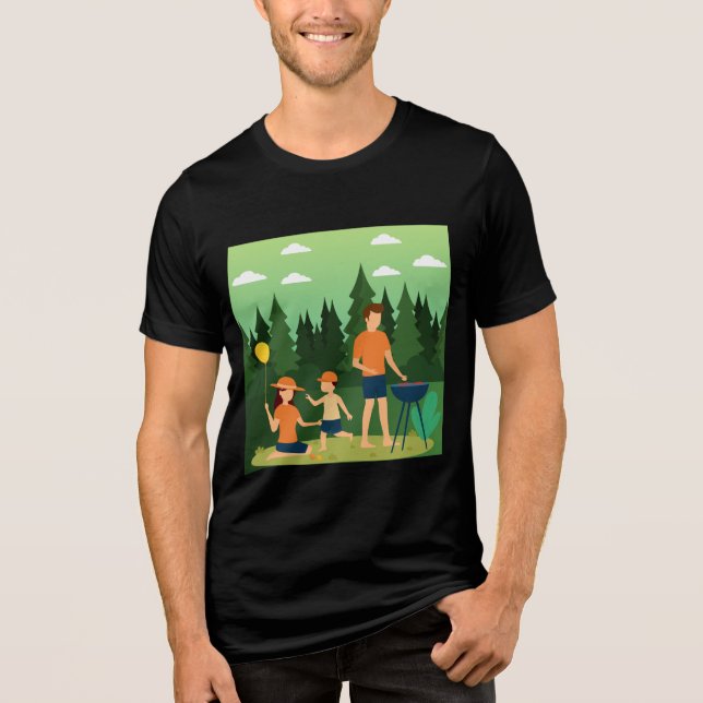 CAMISETA FAMÍLIA PICNIC (Frente)
