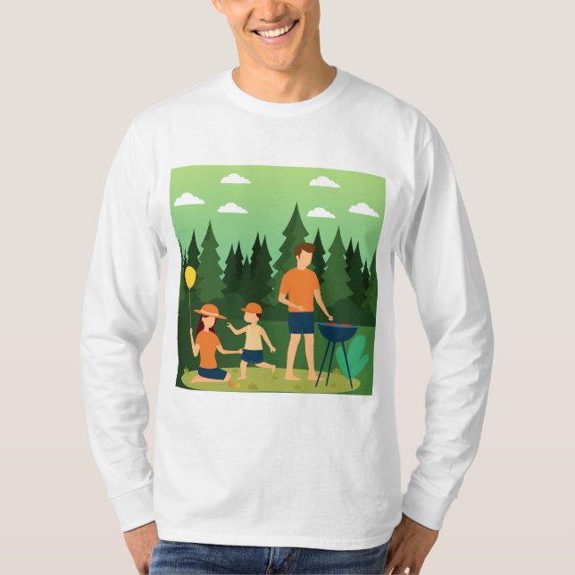 CAMISETA FAMÍLIA PICNIC (Frente)