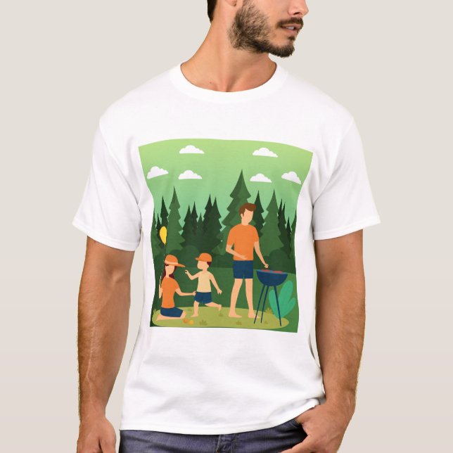 CAMISETA FAMÍLIA PICNIC (Frente)