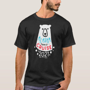 Camiseta Família Polar Bear Correspondente Alaska Cruise 20