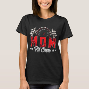Camiseta Família Race Car Festa de aniversário Corrida Mãe 