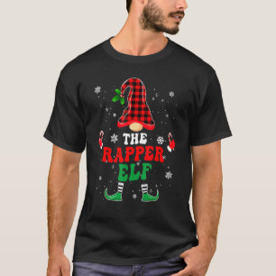 Camiseta Família Rapper Elf Matando Natal Pajama Red P