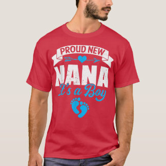 Camiseta Família Retro Orgulhosa Nova Nana É uma Reve de Gê