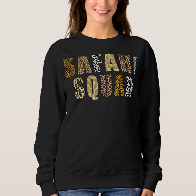 Camiseta Família Safari Squad Combinação Férias de Verão 1 (Frente)
