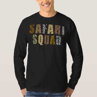 Camiseta Família Safari Squad Combinação Férias de Verão 1