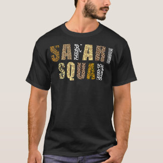 Camiseta Família Safari Squad Combinação Férias de Verão 1