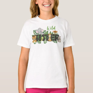Camiseta Família Selvagem Safari, Irmã Selvagem, Matando