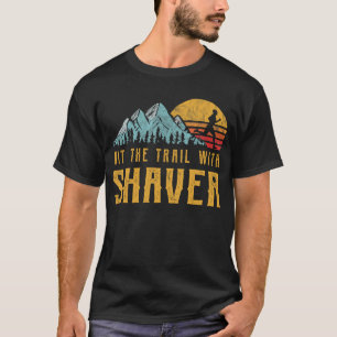 Camiseta Família SHAVER em execução - Aperte a trilha com S