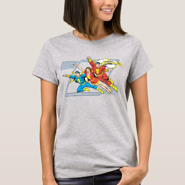 Camiseta Família SHAZAM (Frente)