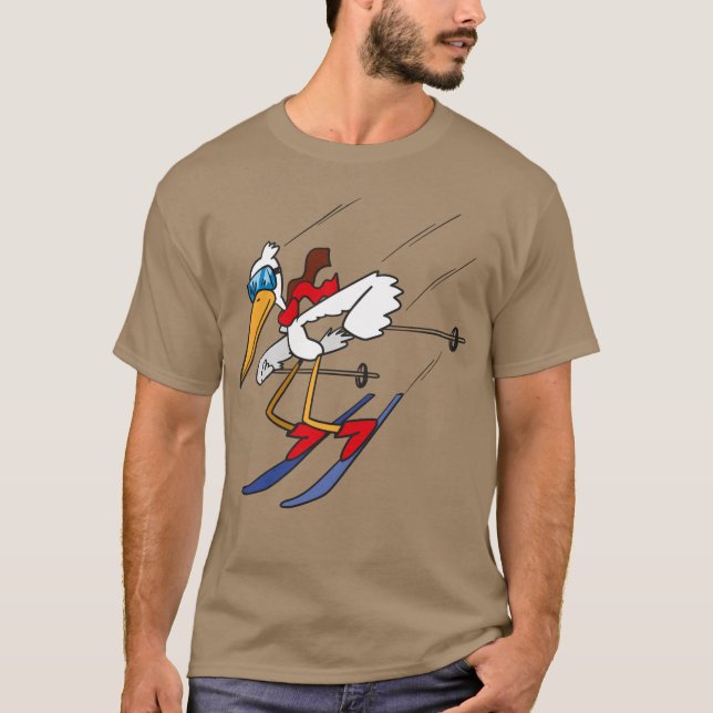 Camiseta Família Ski Bird (Frente)