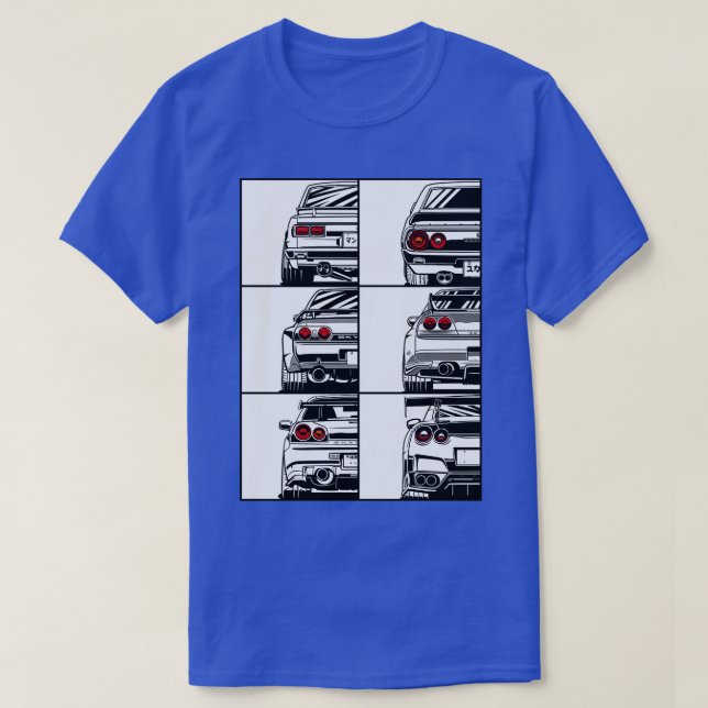 Camiseta Família Skyline GTR (Frente do Design)