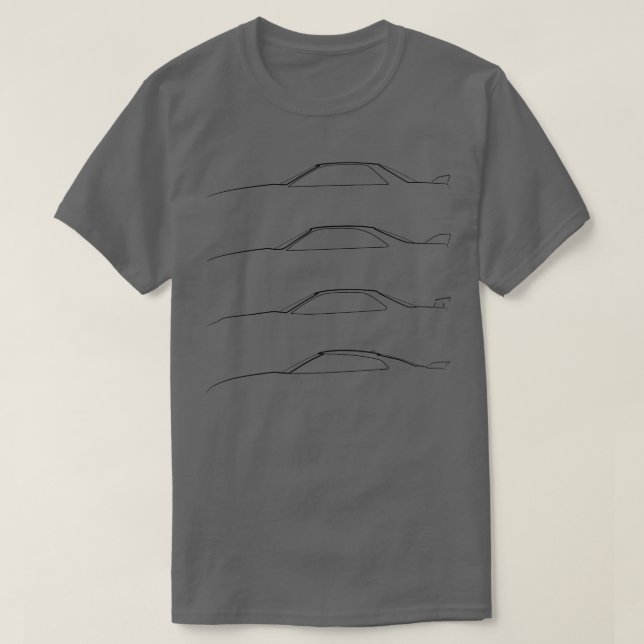 Camiseta Família Skyline GTR 1 (Frente do Design)