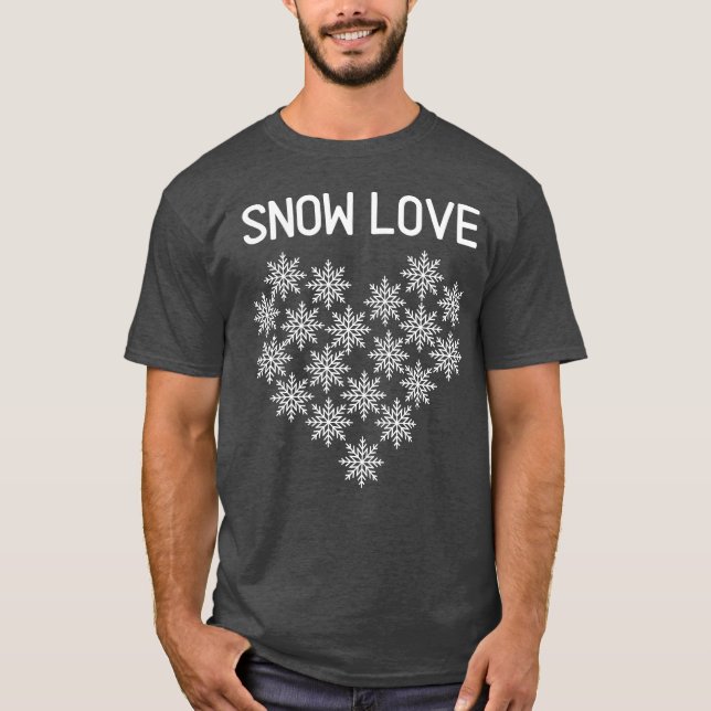 Camiseta família Snow Love (Frente)