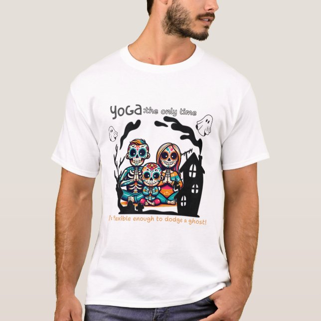 Camiseta Família Spooka Skeleton (Frente)
