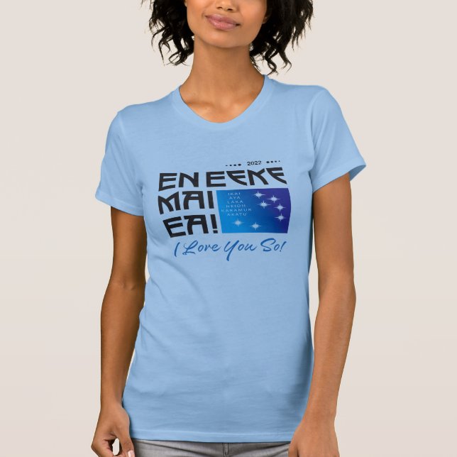 Camiseta Família Taygeta EN EEKE MAI EA Camiseta-T feminina (Frente)