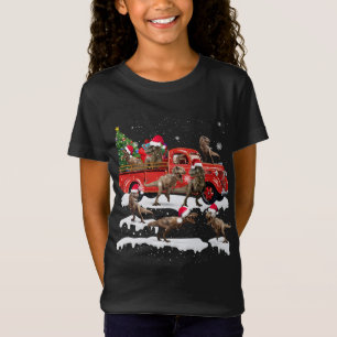 Camiseta Família Taylor Festa de Natal Feia Doce Red Truck