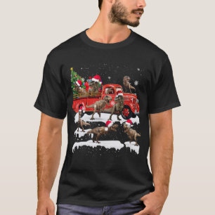Camiseta Família Taylor Festa de Natal Feia Doce Red Truck