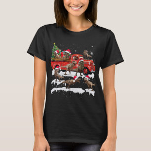 Camiseta Família Taylor Festa de Natal Feia Doce Red Truck