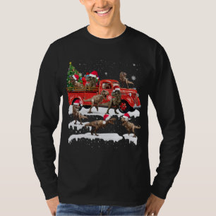 Camiseta Família Taylor Festa de Natal Feia Doce Red Truck