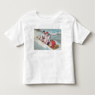 Camiseta Família Tobogganing e utilização da tosse de