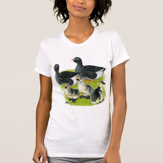 Camiseta Família Toulouse Goose (Frente)